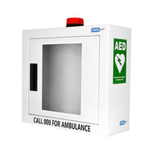 Alarmed AED Cabinet with Strobe Light 42 x 38 x 15.5cm