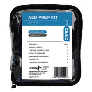 CARDIACT AED Premium Prep Kit 14 x 16 x 6cm