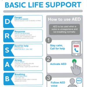 CARDIACT CPR Wall Chart (Poly Material)