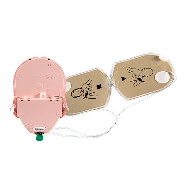 Pink HEARTSINE Pad-Pak Pads & Battery Pack – Paediatric