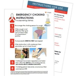 Lifevac Instructional Poster